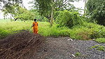 Amazing Village women Hook fishing in Rain   Villa