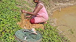 Amazing Village Women incredible Fishing video