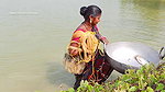 Amazing Village Women Incredible Fishing   Daring