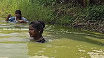Amazing Village Women Net Fishing in Village fish