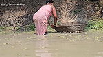 Amazing Village Women Net Fishing Video    Mouni F