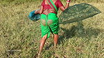 xAmazing village women unique fish trap   unique fi