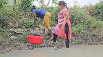 Amazing Village Women unique Fishing technique