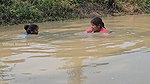 Amazing Village Women unique Fishing technique