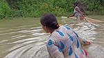 Amazing Village women Unique Fishing    Mouni fish
