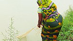 Best Net Fishing in Village    Village women fishi