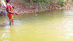x Cast Net Fishing By Village Women    Best Village