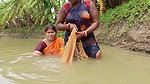 Incredible village women net fishing   Best women