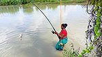 x The Best Ever Swing Hook Fishing by Village Women