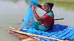 The most Amazing Hook fishing by village Women  সব