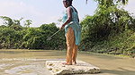 Village Women New Net fishing video 5