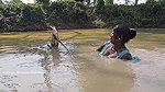 Village Women New Net fishing video 5