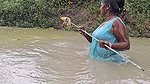 Village Women New Net fishing video 5