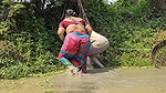 Village Women New Net fishing video 10