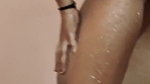 Hot young girl sexy nude body and bathing and fingering and juicy big boobs