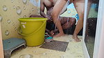 Mumbai girlfriend and boyfriend bathing In Oyo hotel room