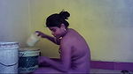Indian village house wife sexy boothing ass