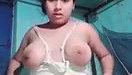Sexy wife strips nude finguring hard