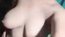 Sexy wife strips nude finguring hard