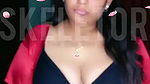 Anu, Horny Telugu Dancer, Removing Bra & Licking Boobs to Tease on Tango Live