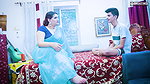 desi indian step mom teaches how to fuck with step son and step daughter step family threesome