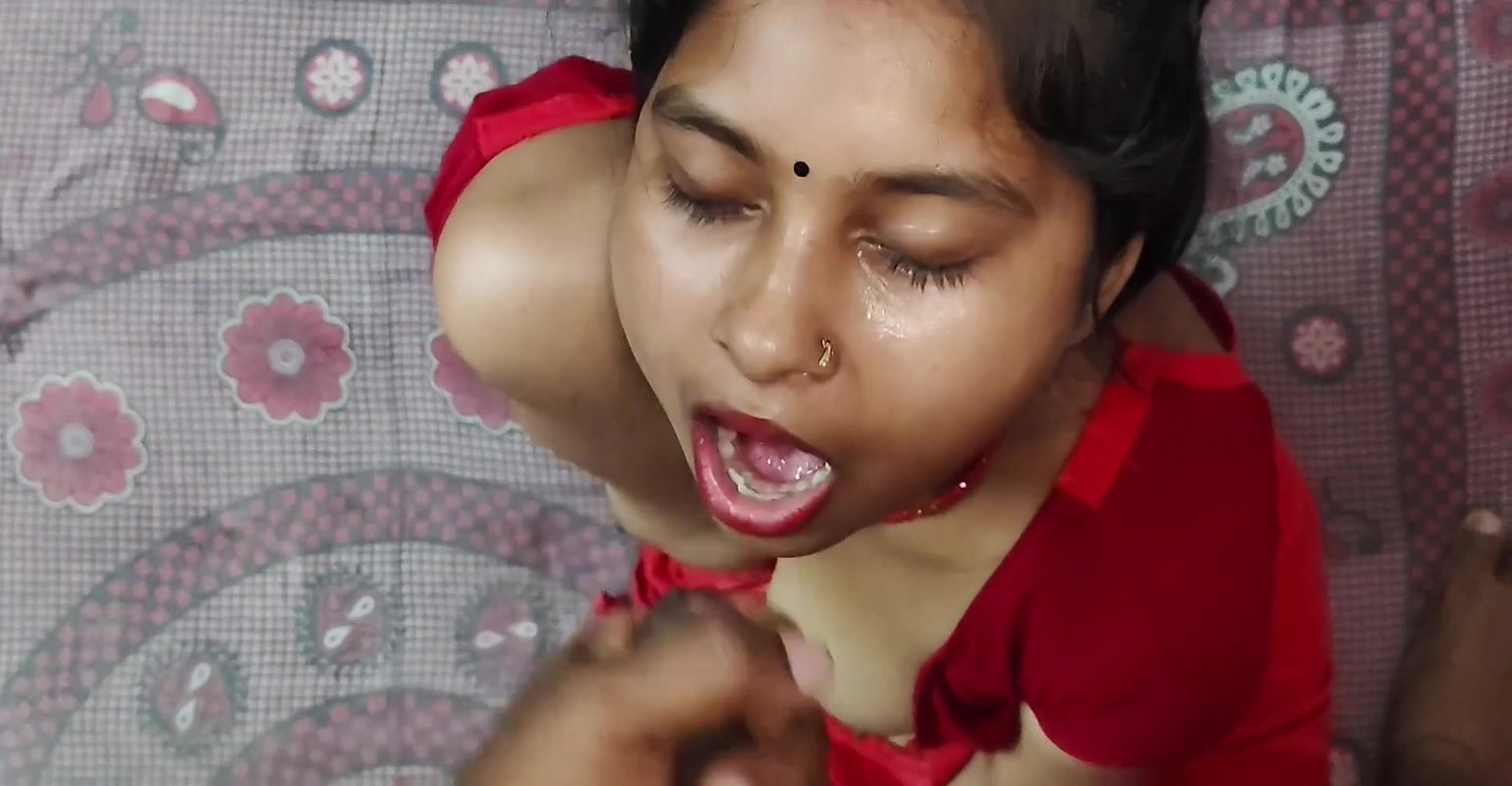 Dehati bhabhi ji ne apne hasband ka land ka pani paliya aur boli majha agya