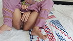 Bhabi Jan fingering in Dever bedroom