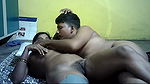 Indian village house wife romantic and boobs showing