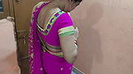 Sexy Sona Bhabhi Fucking with Hubby in Pink Saree