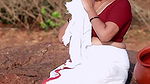 Amazing mallu milf busty boobs show in red blouse very hot
