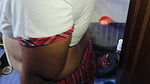priya is taking shower wearing school uniform. so hot looking