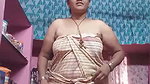 Mature bhabhi showing ass and hairy pussy