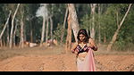 MEGHA DAS GHOSH MEGHA IN PINK SAREE VIDEO BONG FASHION VLOG