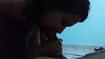 Cute girl handjob and blowjob with clear hindi talking