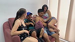 GAME TURNS INTO A HOT SEX SESSION, PARTNER SWAPPING – THINGS GET WILD AND FULL OF HOMEMADE SEX PASSION