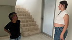 I fuck rich pregnant real estate consultant girl so that she agrees to rent her house and I end up putting my huge cock up her ass