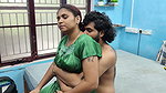 Boobs press with ass kiss and pussy rub over nighty