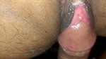 Cum inside the pussy fucking with oil