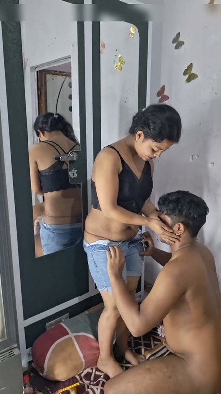 Cute Desi Indian Beautiful Step Sister Gets fk.ed with Boyfriend