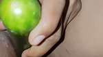 Desi hot housewife alone at home and take cucumber in pussy for setisfy himself