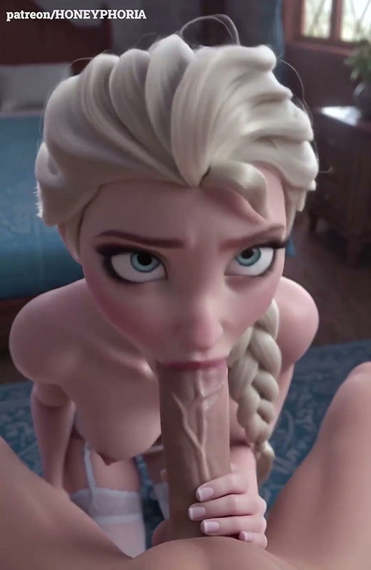 Elsa from Frozen Hard – Sex Tape Bokep Hentai 3D