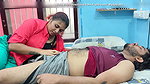Girl kiss on boy lip and penis rub