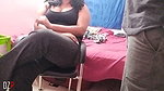 Hot Desi Girlfriend Fucked in Doggy Style Blowjob