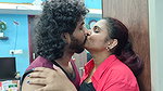 Hot lip lock in t shirt and shirt