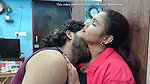 Hot lip lock in t shirt and shirt