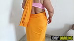 Housewife Changing The clothes and neighbour Watch Her Closely