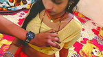 indian coupleShares bed with StepMom while his StepSister hides under the bed inHindi Audio