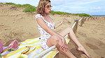 Sally Hunter – Beach Picnic Backstage