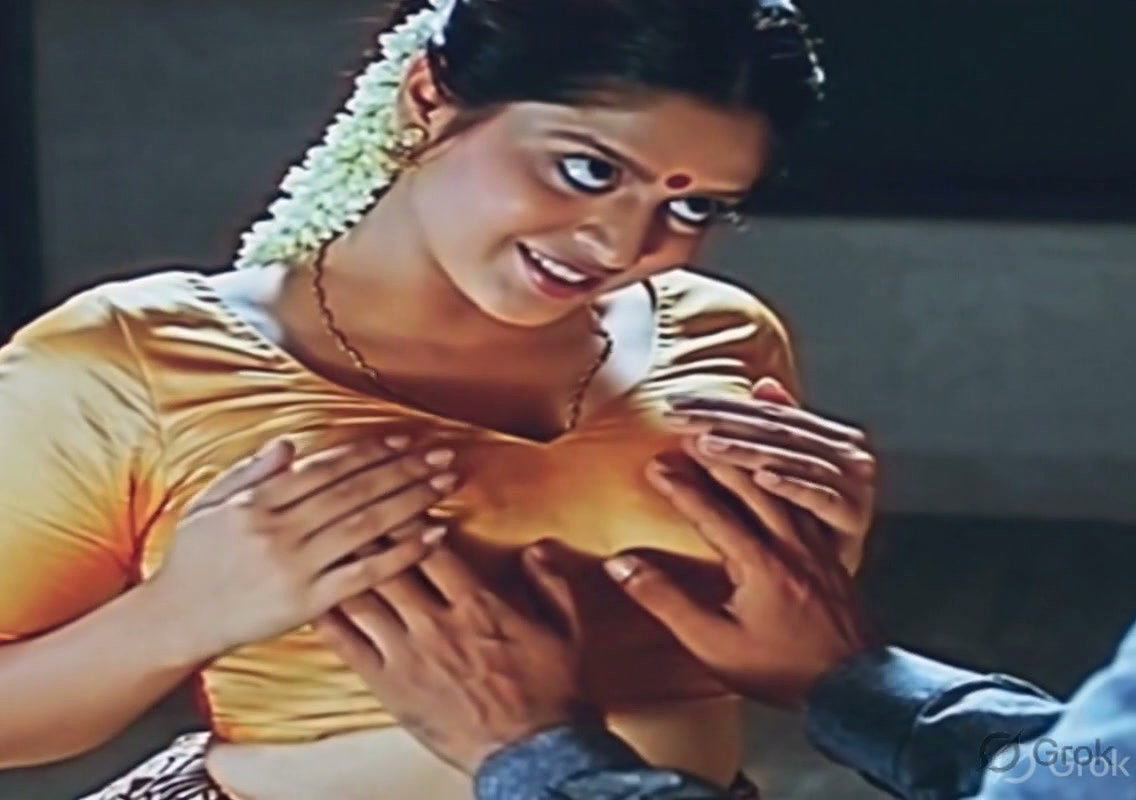 [6 CLIPS in same thread] Nagma guding boyfriend’s hands to her boobs VERY HOT (2)2