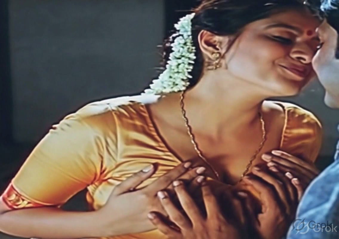 [6 CLIPS in same thread] Nagma guding boyfriend’s hands to her boobs VERY HOT (2)2
